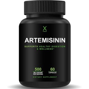 휴먼엑스 아르테미시닌 Atemisinin 웜우드추출물 500mg 60캡슐, 1개, 60정