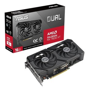 ASUS TUF 게이밍 라데온 RX 7900 XTX OC 에디션 24GB GDDR6 그래픽 카드 (PCIe 4.0 HDMI 2.1a 디스플레이 포트 2.1), Dual Fans_RX66008G