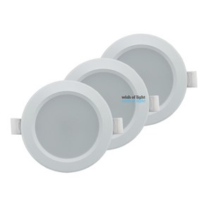 에스케이디 SKD 다운라이트 LED 10cm 4인치 10W 천장 매립등 간접조명 거실등 인테리어 조명, 3개, 주광색