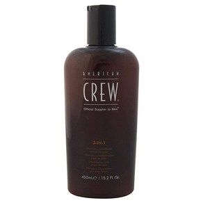 Ameican Cew 3 In 1 샴푸 컨디셔너 바디 워시 남성용 430.9g(16.5온스), 450ml, 1개