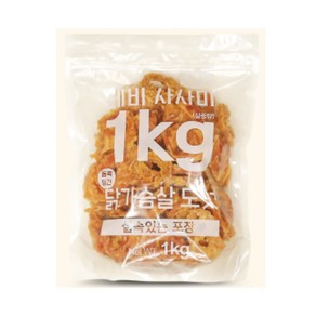 테비 치킨 사사미 1kg, 1개