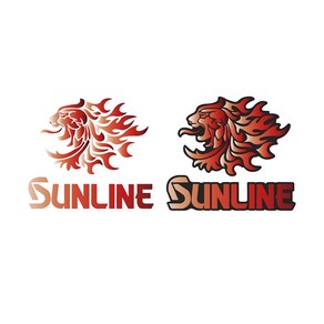 선라인 SUNLINE 낚시스티커, 1개