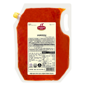 냉장 대상 쉐프원 부대찌개양념 2kg 1box (5입), 5개