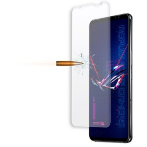 ASUS 로그폰6 전용 액정 강화유리 필름 2매 1매 ROG PHONE6, 1개