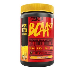 Mutant BCAA 파우더 미립자 아미노 에너지 파인애플 패션 348g, 1개