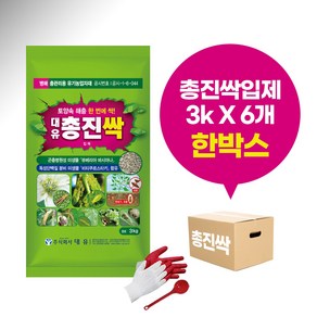 총진싹 입제 3k X 6개 한박스, 3kg