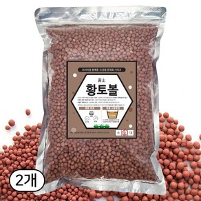 세경팜 국내산 황토볼 중립 수경재배, 2L, 2개