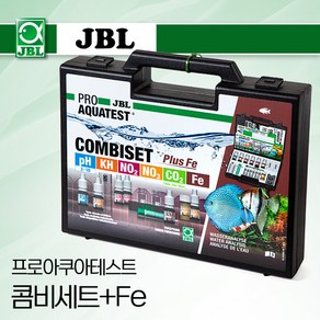 JBL 프로아쿠아테스트 콤비세트 + Fe (수질테스트 세트), 1개