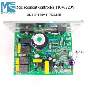 범용 러닝 머신용 모터 컨트롤러 회로 기판 전원 공급 장치 메인보드 JF200 MKS, 없음, 1) Replacement 3pins