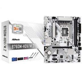 ASRock B760M-HDV/M.2 D5 에즈윈, 선택없음