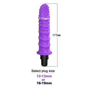 마사지 건 헤드 진동 메시지 근막용 실리콘 타악기 액세서리, 03 G5 Puple_02 12-13mm