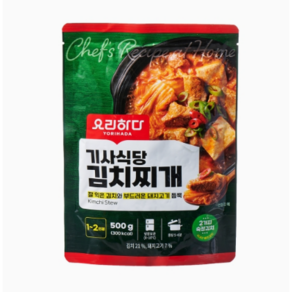 요리하다 기사식당 김치찌개 (500G), 1개, 500g