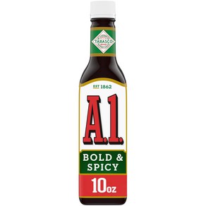 A.1. Bold & Spicy Sauce with Tabasco (10 oz Bottle) A.1. 타바스코를 곁들인 진하고 매콤한 소스(10온스 병), 1개, 283g