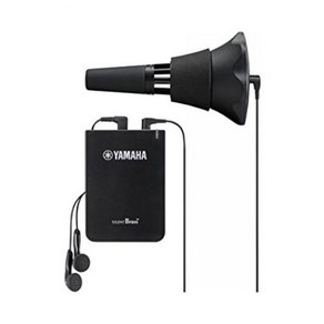 야마하 사일런트 브라스 트럼펫 코넷용 블랙 SB7X YAMAHA, 1개