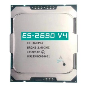 중고 제온 E5 2690 V4 프로세서 2.6GHz 핵 35M LGA 2011-3 CPU, 한개옵션0