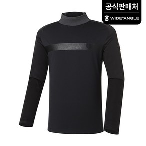 와이드앵글 공식 남성 WL PRO 방풍 이중소매 하이넥 티셔츠 M WMW22201Z1 (정상가:219 000)