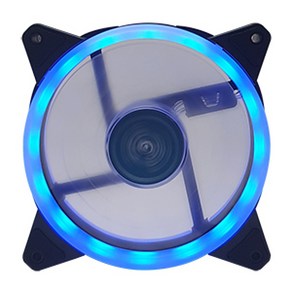 [쿨러텍] USB-12025-LED RING- BLUE(DUO) [시스템쿨러/120mm], 1개
