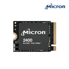 마이크론 2400 M.2 NVMe SSD 512GB Gen4 2230 30mm 벌크, 단품