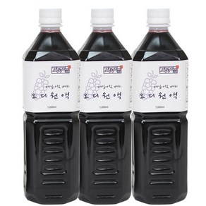 오디즙 원액100%-1L x 3병 [고창동막골농장], 1L, 3개