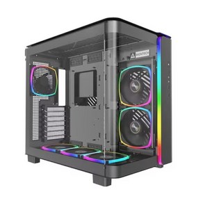 몬텍 MONTECH KING 95 PRO 컴퓨터 PC 케이스 (블랙), 1개