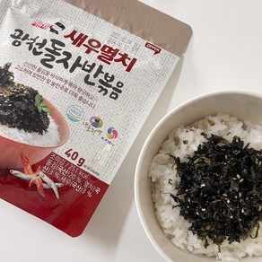 홈앤스토리 이반장 김도둑 광천 새우멸치 돌자반 볶음 김자반 김가루, 40g, 10개