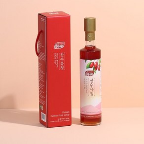 지리산 햇살담은 산수유청 375ml 선물용