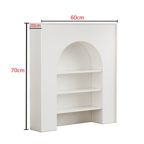 선반 엔틱 벽난로 장식 콘솔 인테리어 디자인, 가로60CMx세로20CMx높이70CM