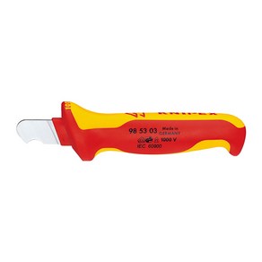 KNIPEX 전공칼 절연 98 53 03, 1개