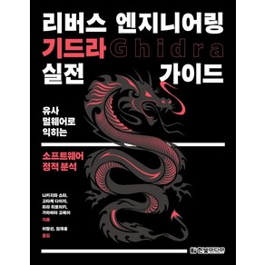 리버스 엔지니어링 기드라 실전 가이드:유사 멀웨어로 먹히는 소프트웨어 정적 분석, 한빛미디어