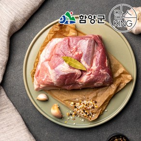 [함양군]지리산흑돼지 앞다리살 수육용 500g, 1개