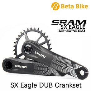 2019 SRAM SX EAGLE MTB 자전거 크랭크셋 스틸 체인링 12 스피드 DUB 32 34T 170mm 175mm, 4)30T 6mm - 170mm, 1개