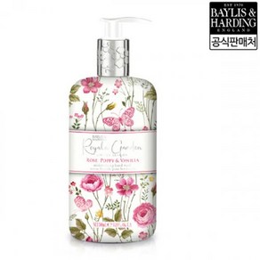 BAYLIS AND HARDING 로얄가든 로즈 앤 바닐라 핸드워시 500ml, 1개