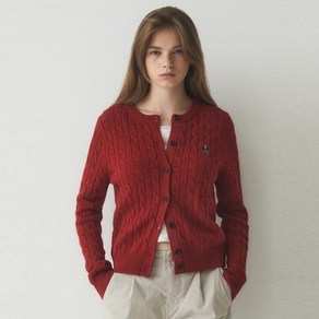 후아유 Steve Cable Cardigan WKE4901F