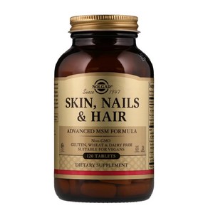 솔가 스킨 네일 헤어 120정 (타블렛) Solga Skin Nails and Hai 120tabs, 1개