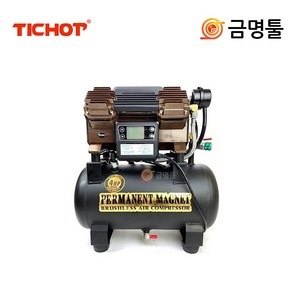 티찹 DC886 저소음디지털콤프레샤 4HP BL모터 17L 알루미늄탱크 TICHOT콤푸레샤, 1개