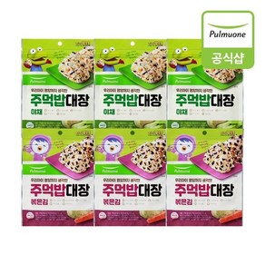 풀무원 [풀무원] 주먹밥 대장 2종 야채(30g)x3개+볶음김(30g)3개, 1개, 30g