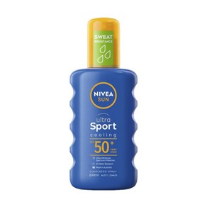 니베아 울트라 스포츠 쿨링 선크림 스프레이 200ml NIVEA Sport Cooling Sunscreen Spray