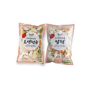 {설날 떡국 선물}우리쌀 오색 떡국떡1kg+모양떡1kg+한입떡1kg 선물 세트