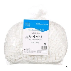 대한위재 코튼볼 필터형 2호 450g 반값 대폭 인하, 1개