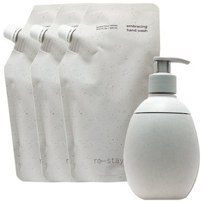 이니스프리 리스테이 임브레이싱 핸드워시 480ml 3개+리스테이 리-스펜서 350mL, 1개