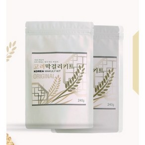고려 막걸리 만들기 키트 분말 240g x 4 진짜 누룩 유산균 전통주 만들기, 4개