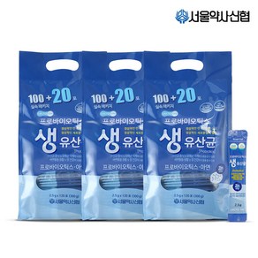 프로바이오틱스 생유산균 120포 3세트 총 360포) 12개월분