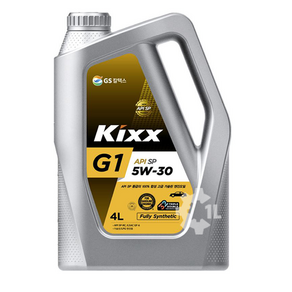 Kixx G1 5W-30 4L 가솔린 엔진오일, 1개, 5w30