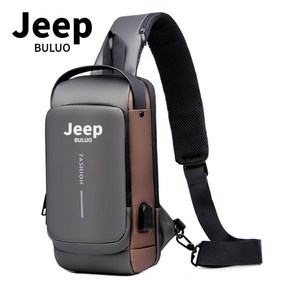 JEEP BULUO 방수 슬링백 크로스백 힙색 옆으로매는가방 여행 캐주얼 도난방지