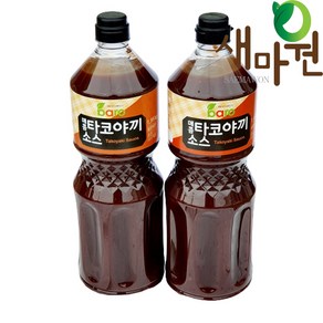 새마원 매콤 타코야끼소스 매운 타코야키, 매콤한맛, 2개, 1.95kg