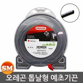 오레곤 톱날형 예초기끈 37M 나일론줄 예초기날 2.65mm, 1개