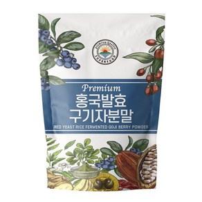 해나식품 홍국 발효 구기자 분말 가루, 1개, 300g