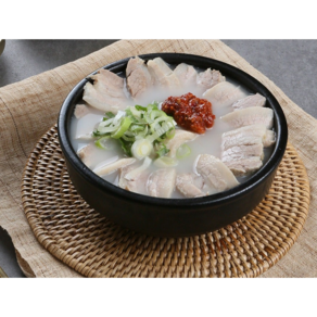 국내산뼈24시간100%) 철호국밥 돼지국밥500g (육수+고기+다대기구성), 6개, 500mg