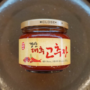 옛맛뚝배기 경산대추 고추장 500g 국산 100%, 1개