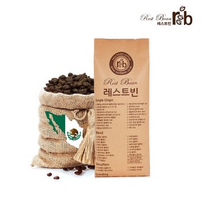 레스트빈 멕시코 알투라 SHG 워시드 1kg, 더치분쇄, 1개